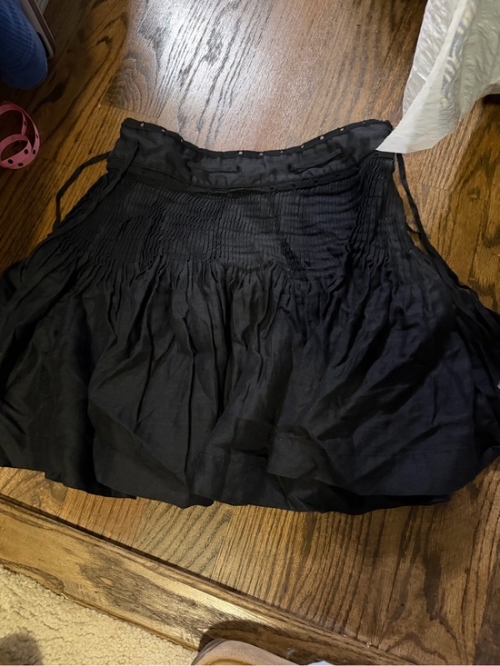 J. Crew Dresses & Skirts - J. Crew Black Gathered Mini Skirt
